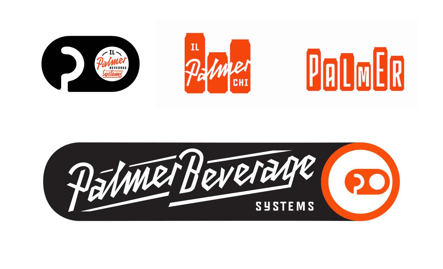 Palmer Beverage B2B Branding And Packaging Logo