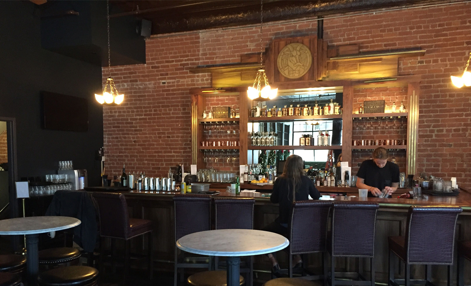 Tom's Town Distilling Co: Spirits Branding Interior Design