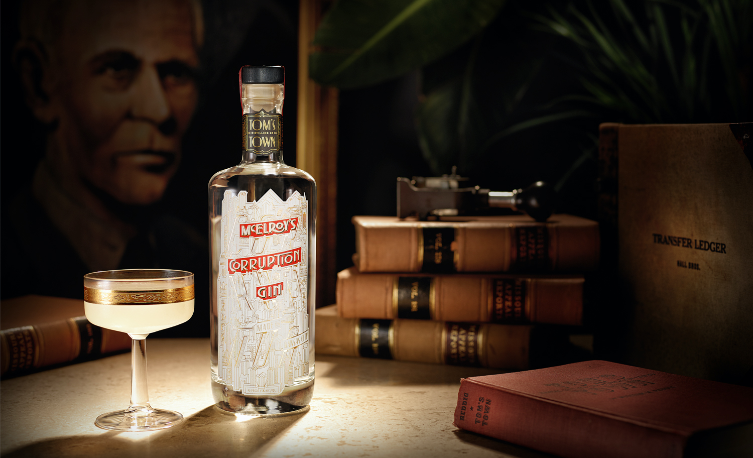 Tom's Town Distilling Co: Spirits Branding Image