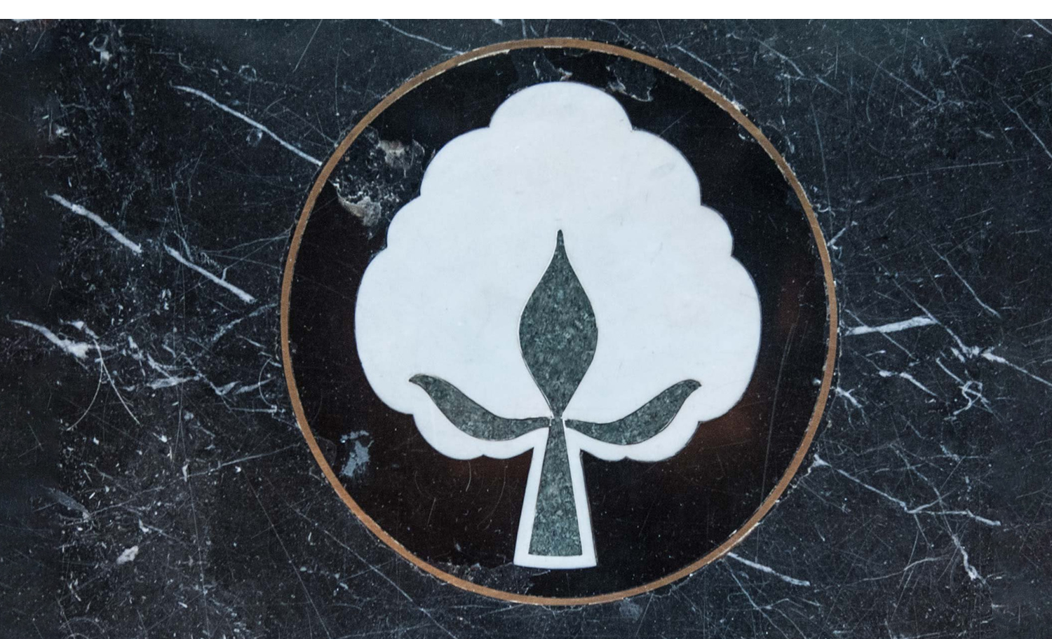 CottonHouse Logo on Marble