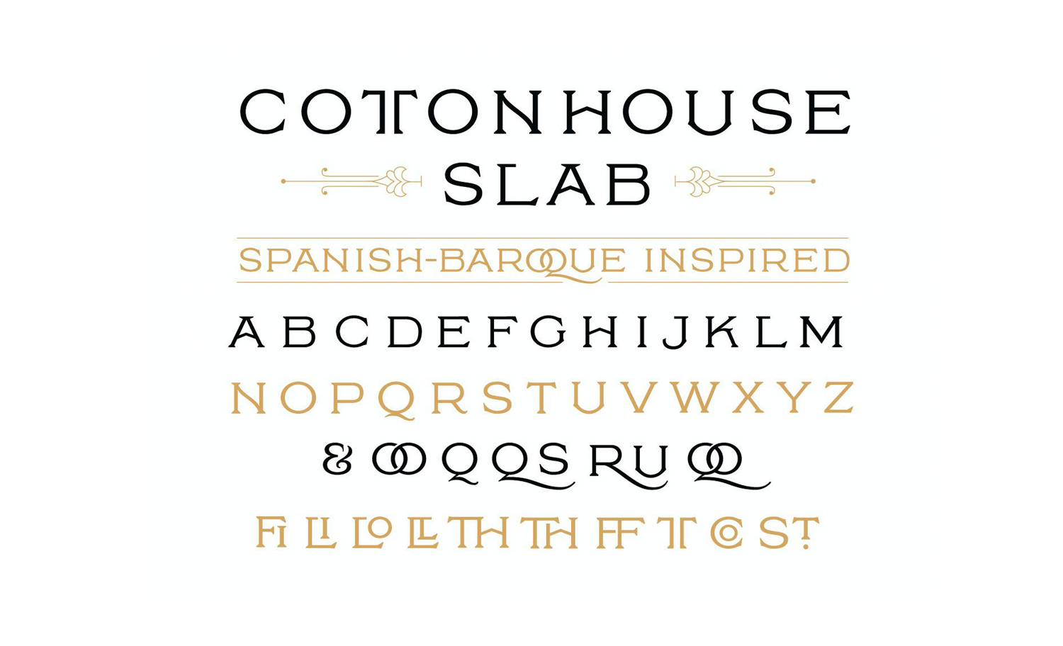 CottonHouse Hotel Typeface
