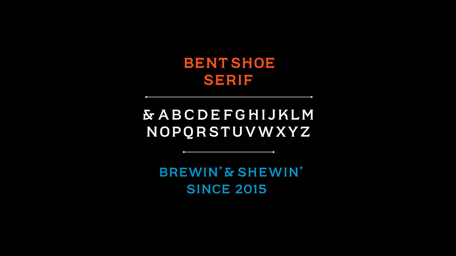 BSB typeface reformatted