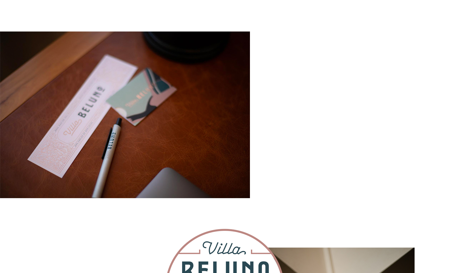 Villa Beluno Hotel Branding