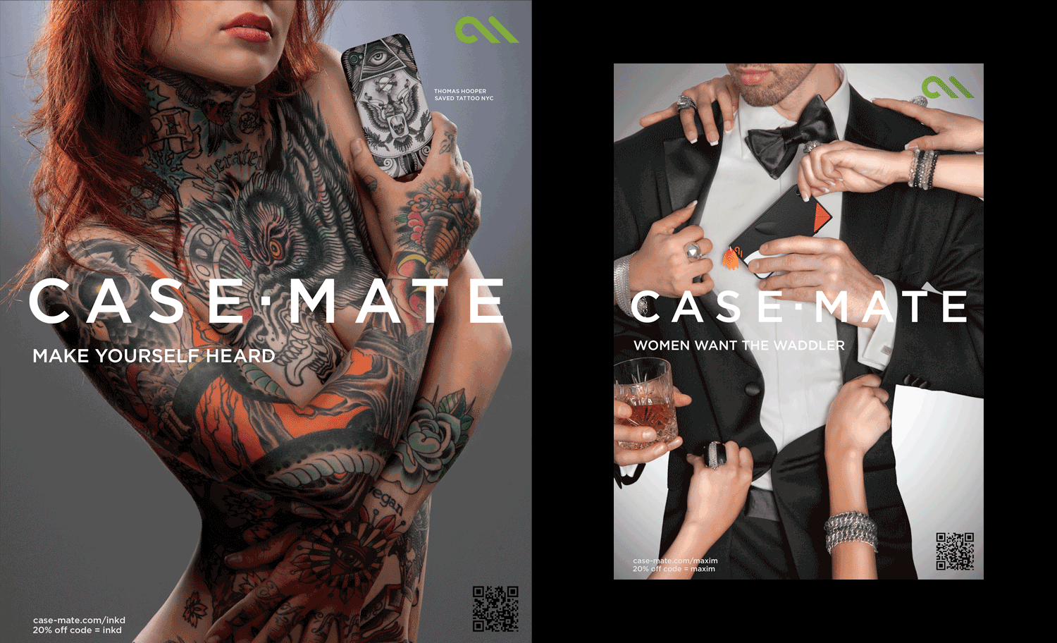 Case Mate ads