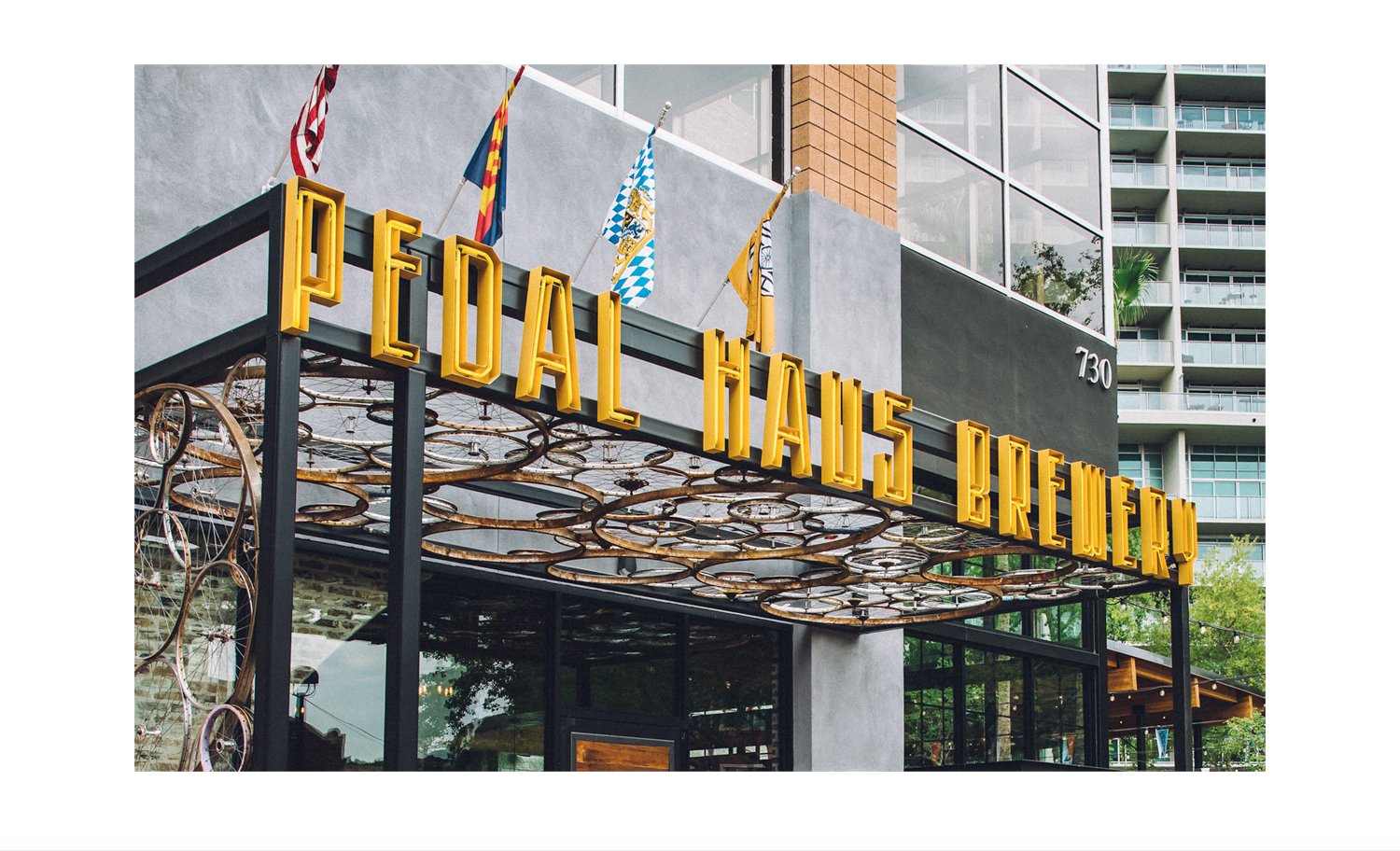 PEDAL HAUS BREWERY OUTSIDE VIEW