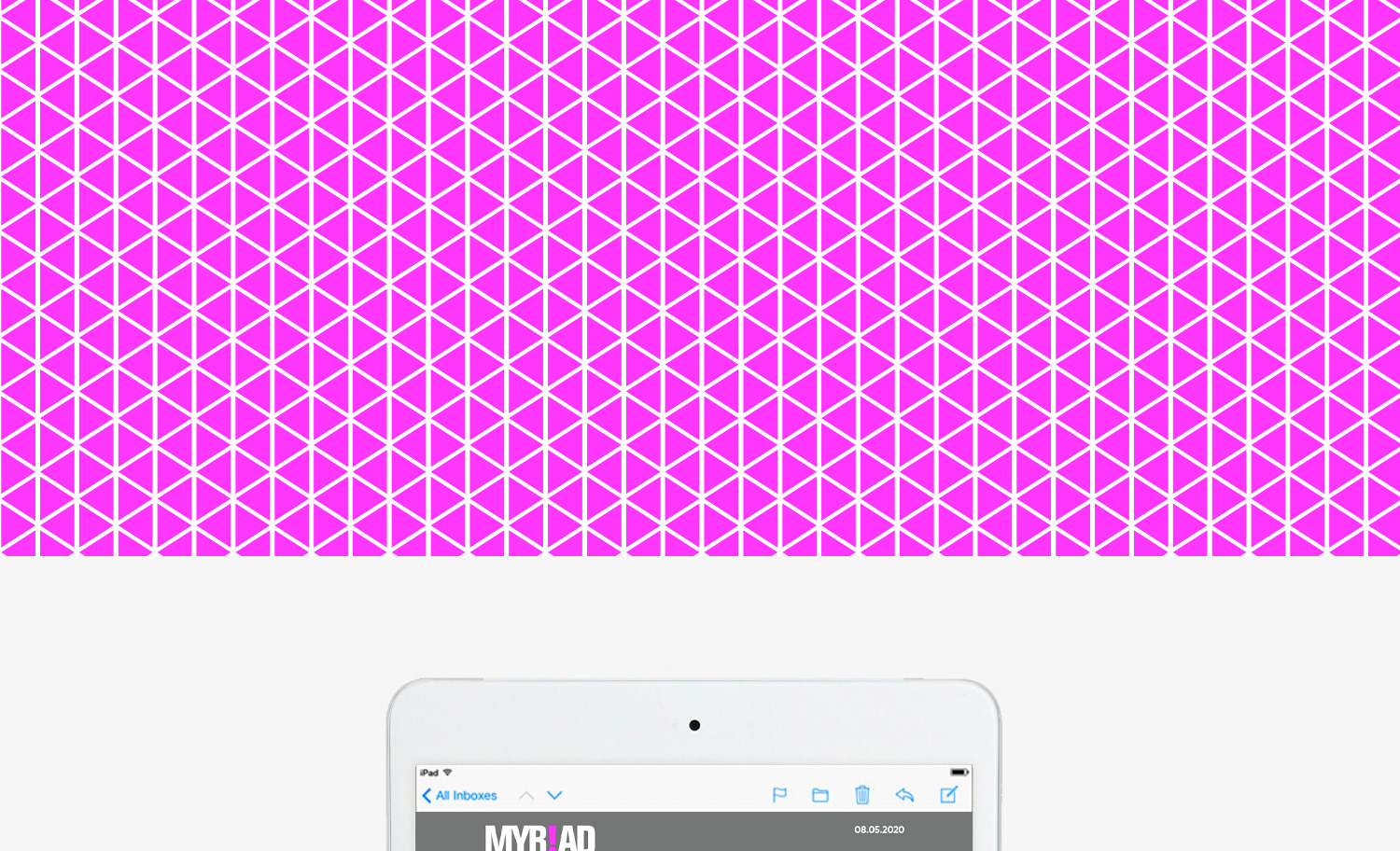 MYRIAD PRODUCTIONS PATTERN - Services Branding