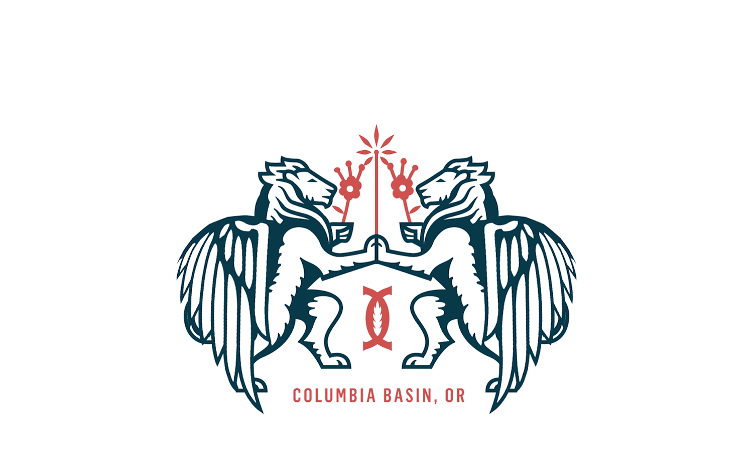 Camberwell Cannabis branding White BG Camberworld Dual Lion