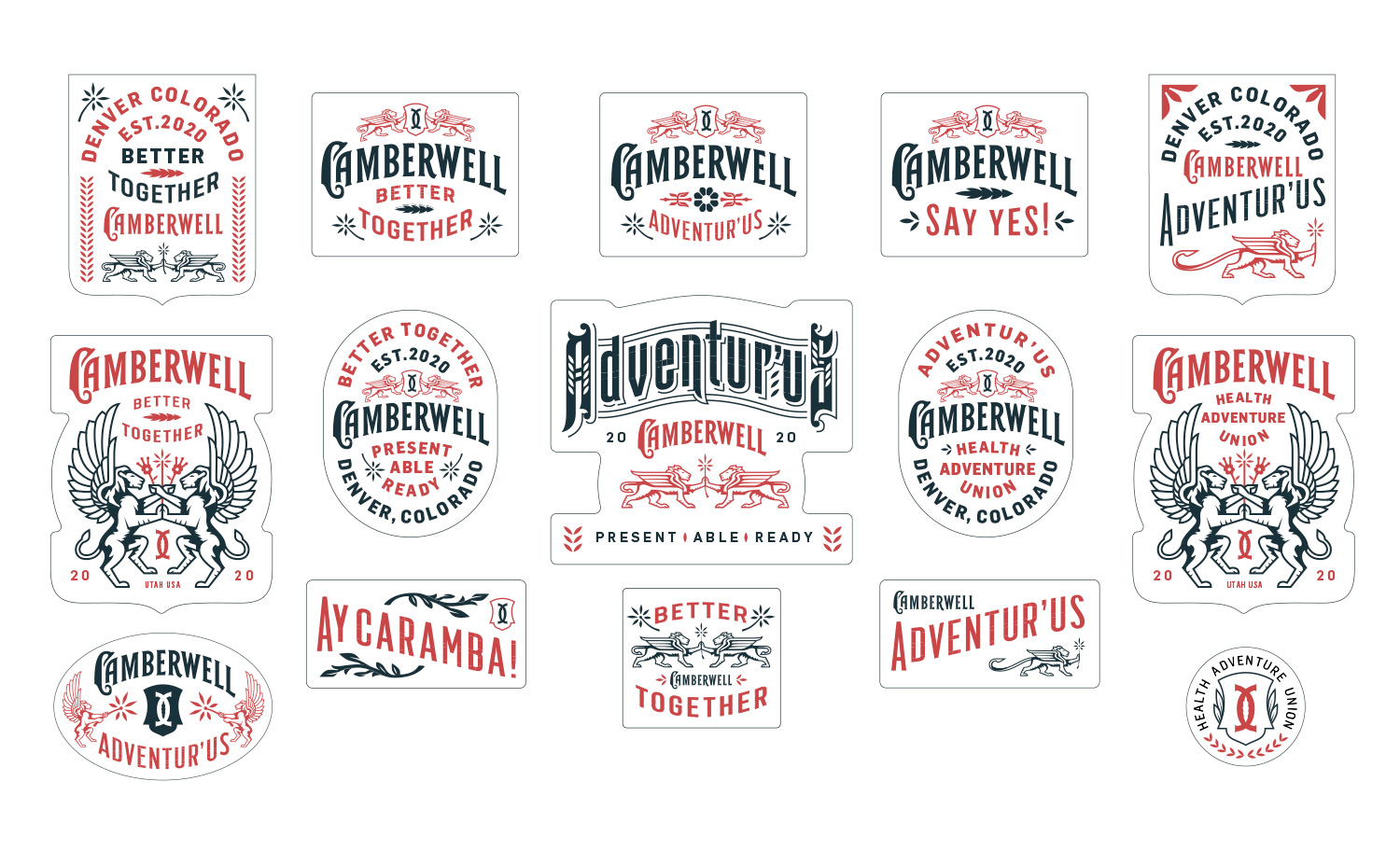 Camberwell Cannabis Branding Logos