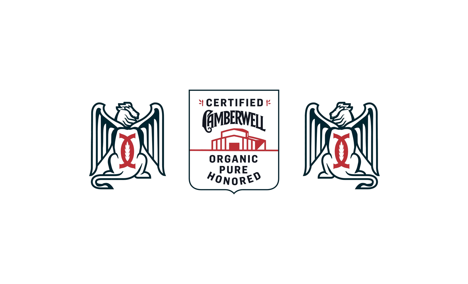 Camberwell Cannabis branding Lions Shield Slowed Logo