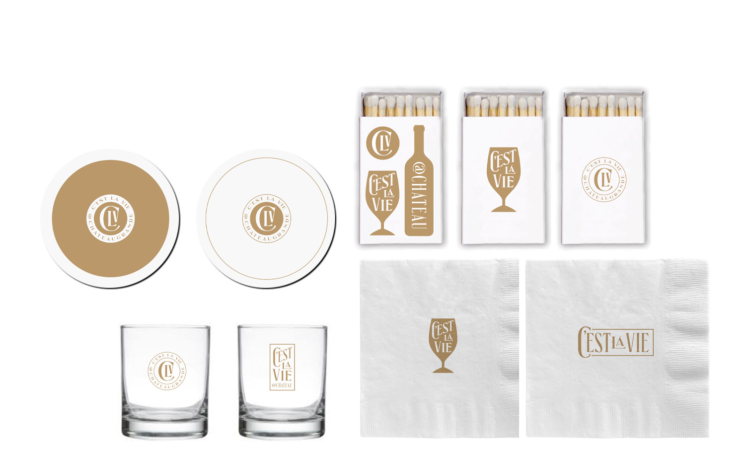 Orchard Park Restaurant Branding by Chateau Grande Hotel Brand Packaging